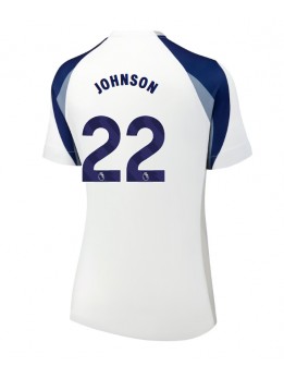 Billige Tottenham Hotspur Brennan Johnson #22 Hjemmedrakt Dame 2025-26 Kortermet